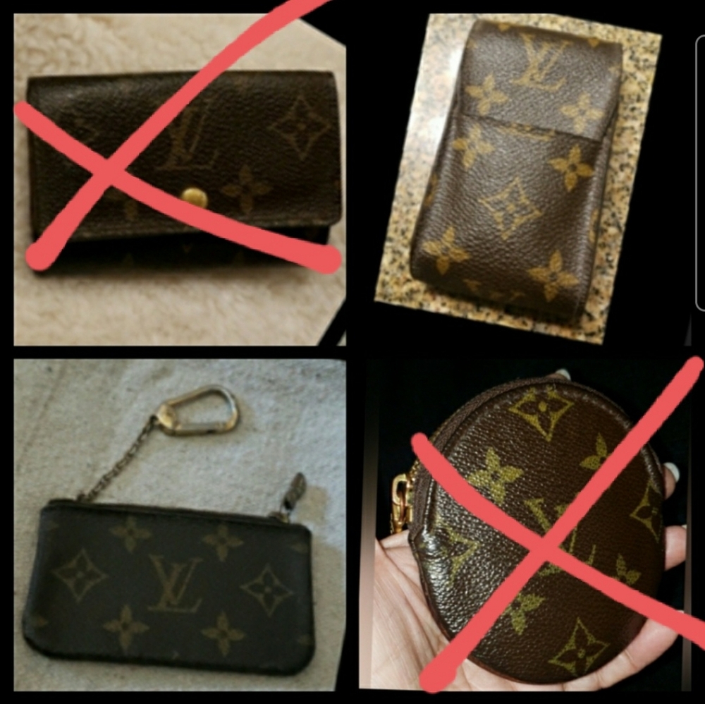 2 LV SLG's (small leather goods)